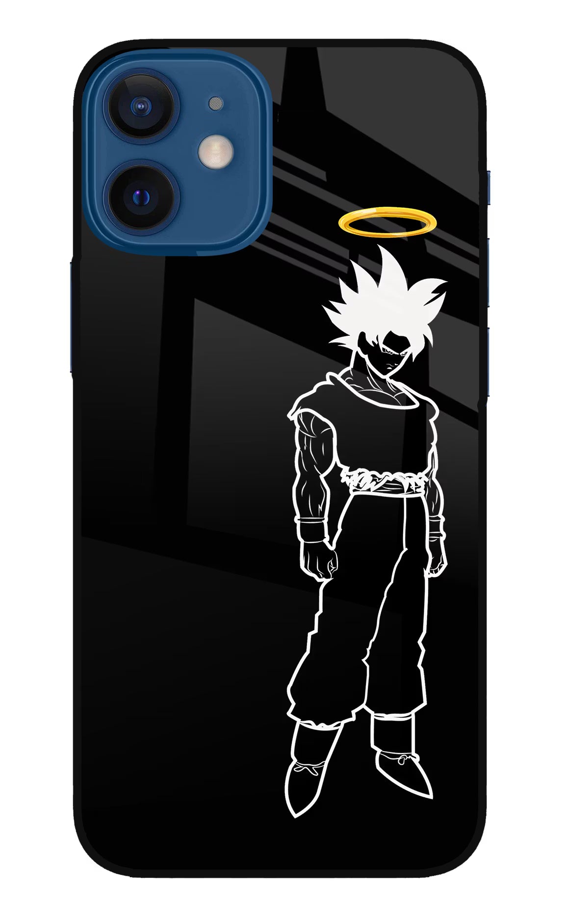 DBS Character iPhone 12 Mini Glass Case Back Cover by Casekaro