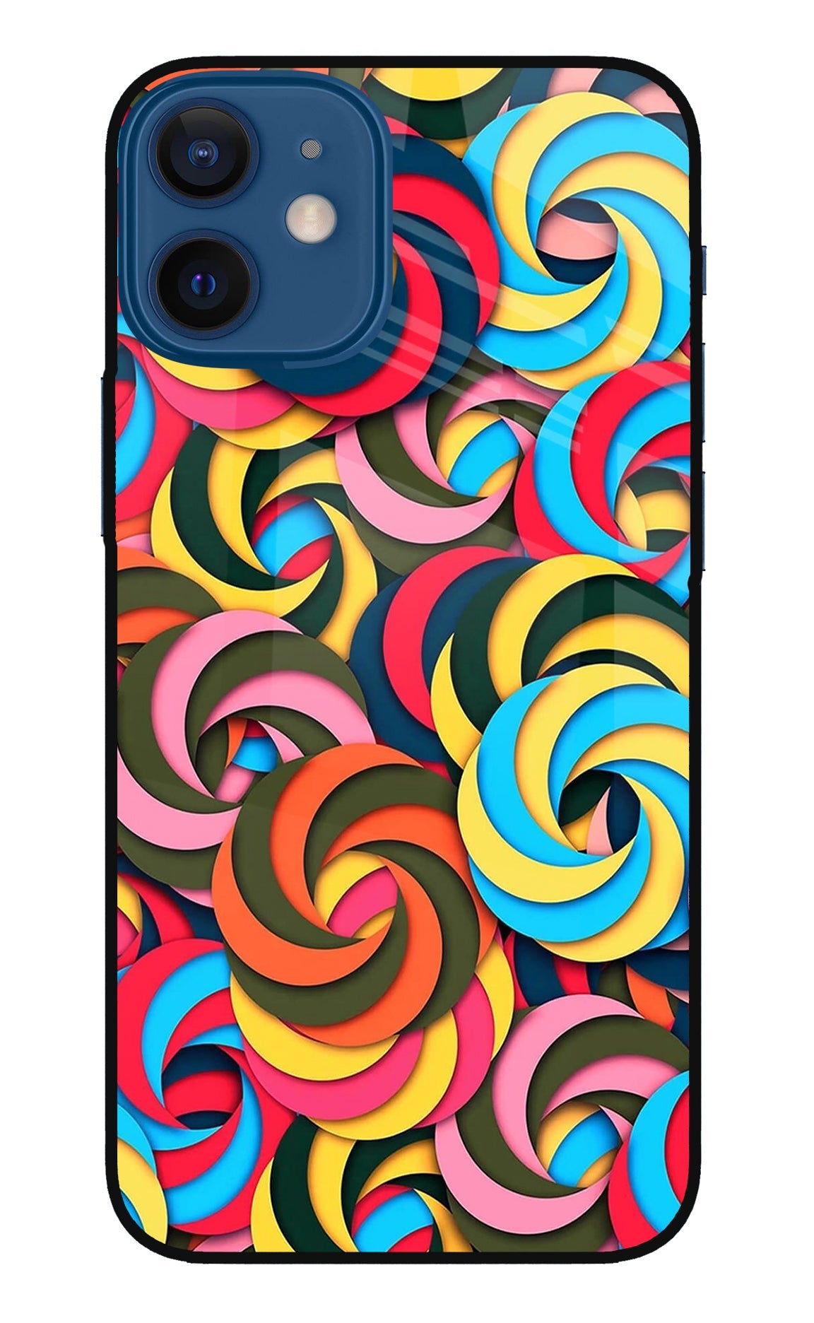 Spiral Pattern iPhone 12 Mini Back Cover