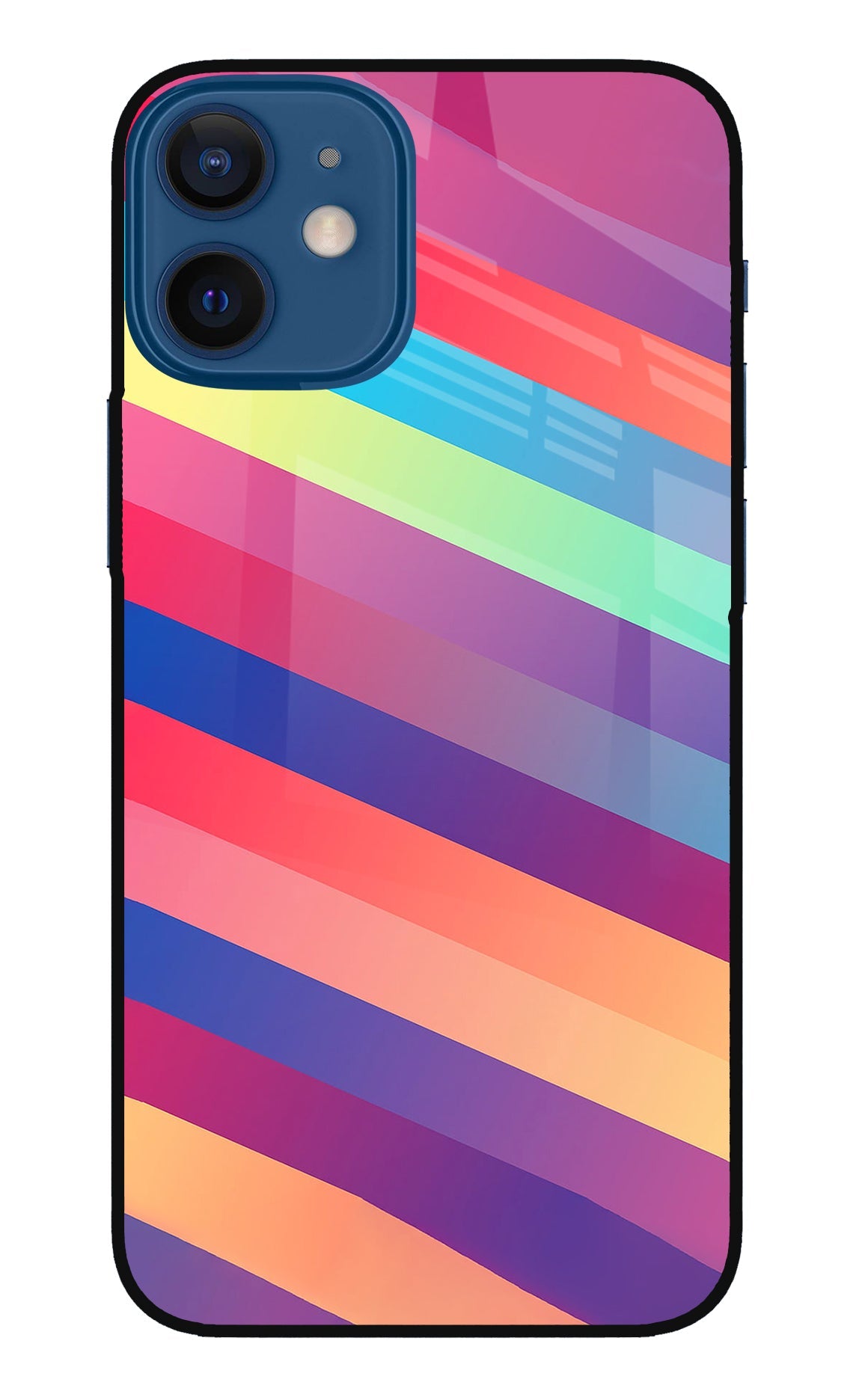 Stripes color iPhone 12 Mini Back Cover