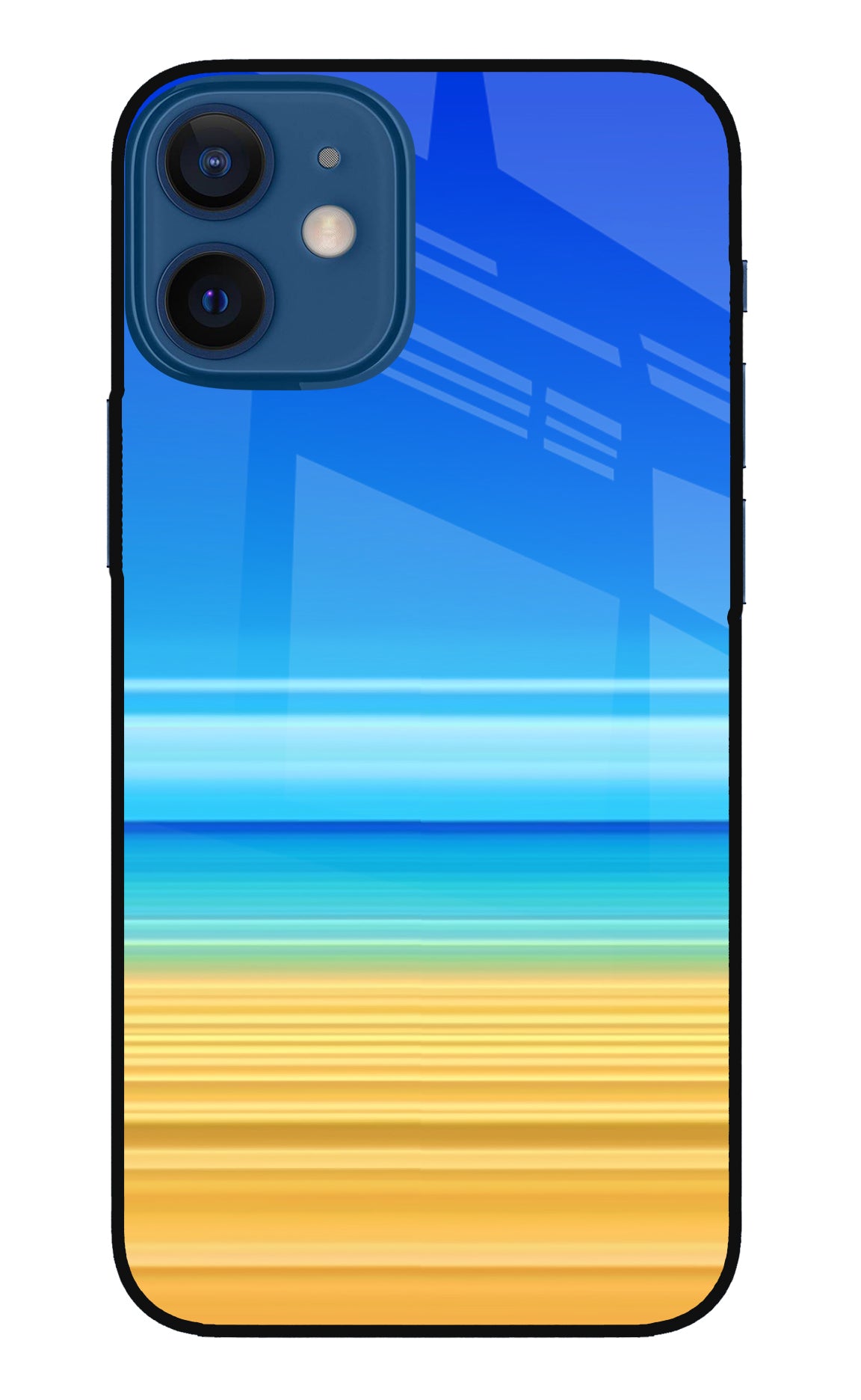 Beach Art iPhone 12 Mini Glass Case