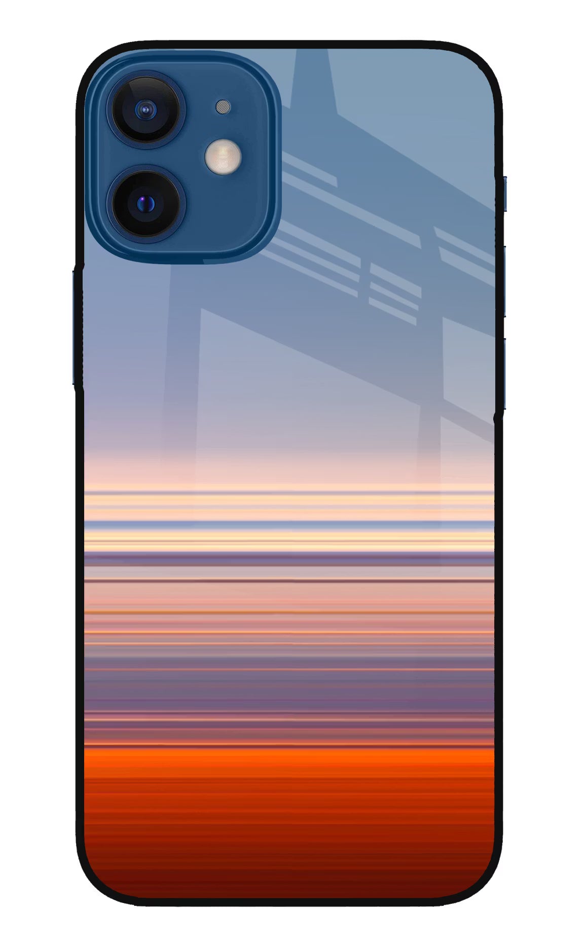 Morning Colors iPhone 12 Mini Glass Case Back Cover by Casekaro