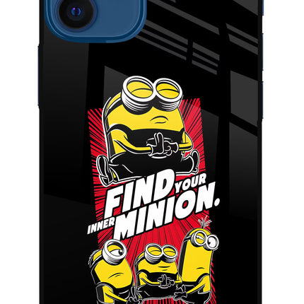 Find your inner Minion iPhone 12 Mini Glass Case