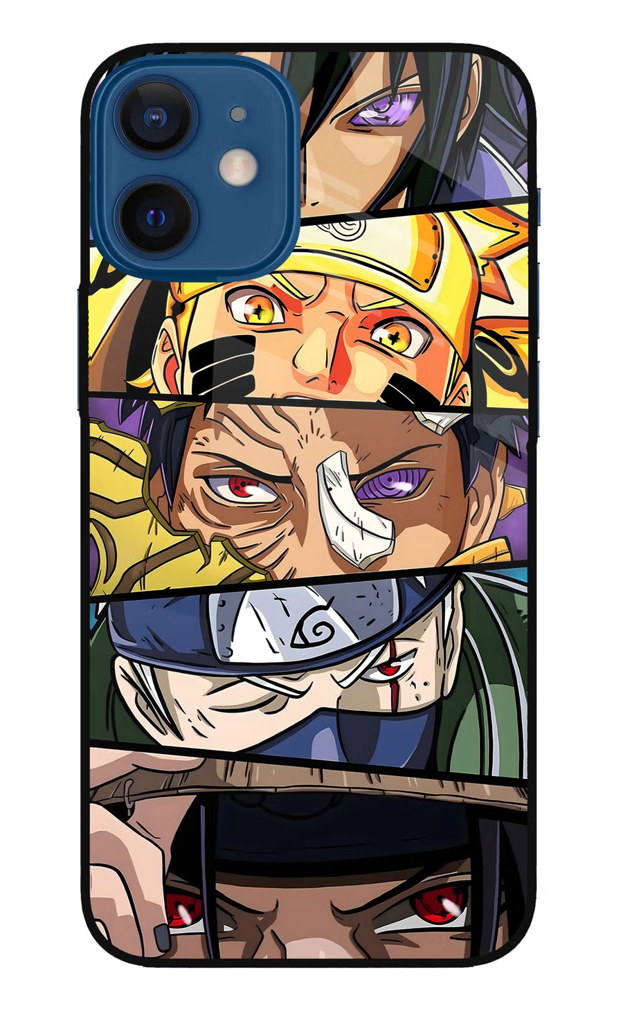 Naruto Character iPhone 12 Mini Back Cover, Metal case