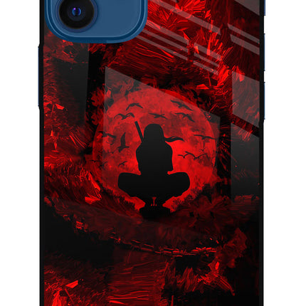 Itachi Uchiha iPhone 12 Mini Glass Case