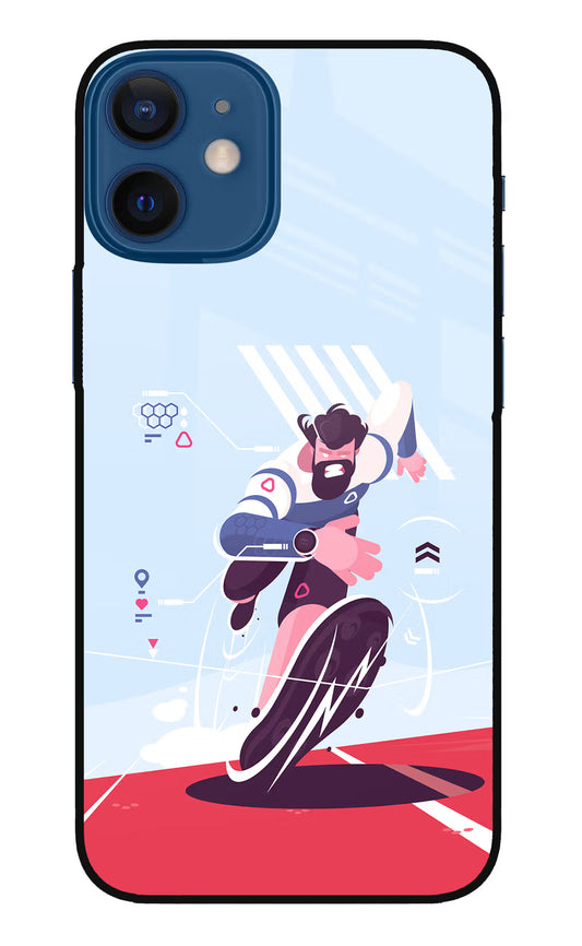 Run Pro iPhone 12 Mini Glass Case