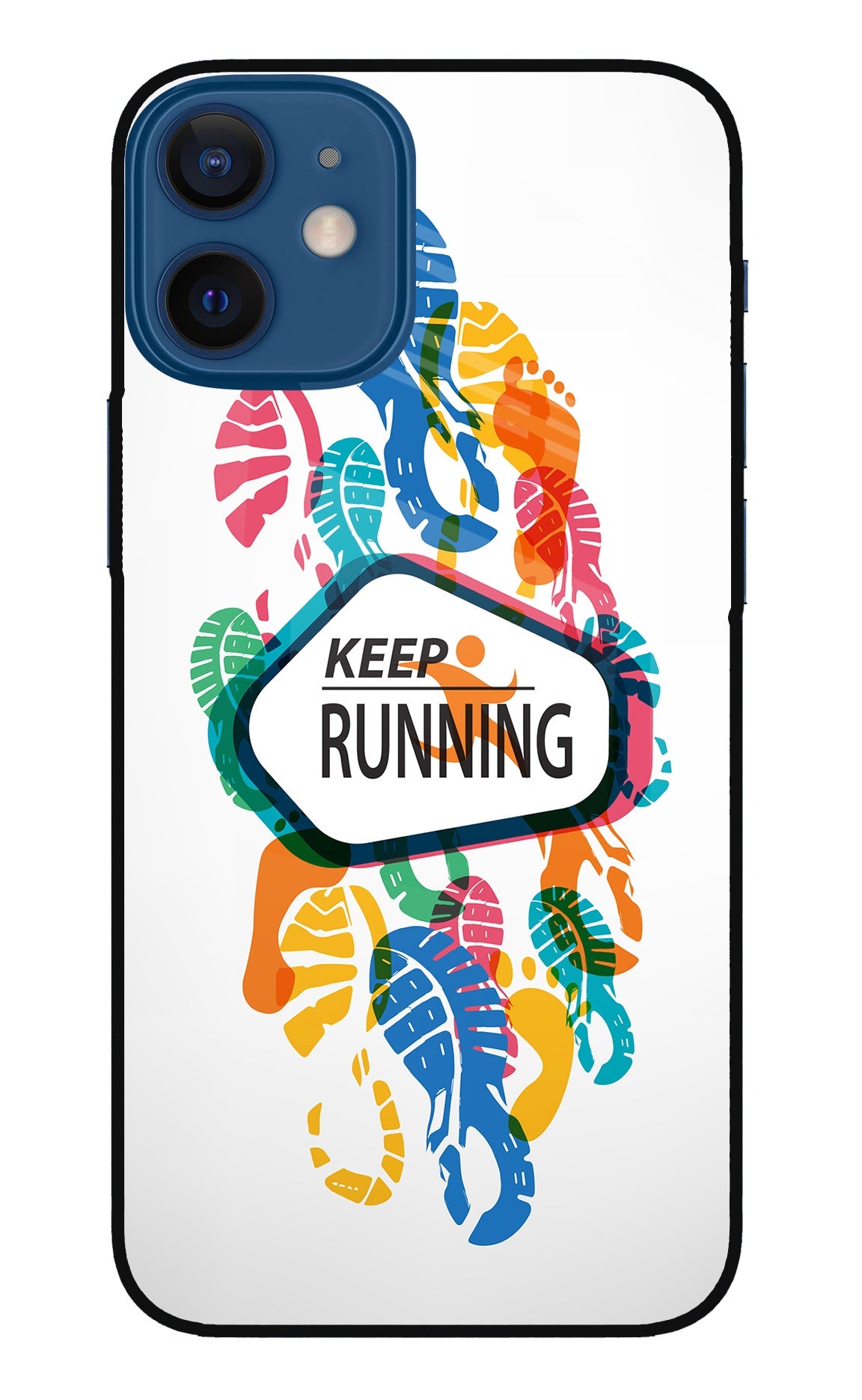 Keep Running iPhone 12 Mini Back Cover