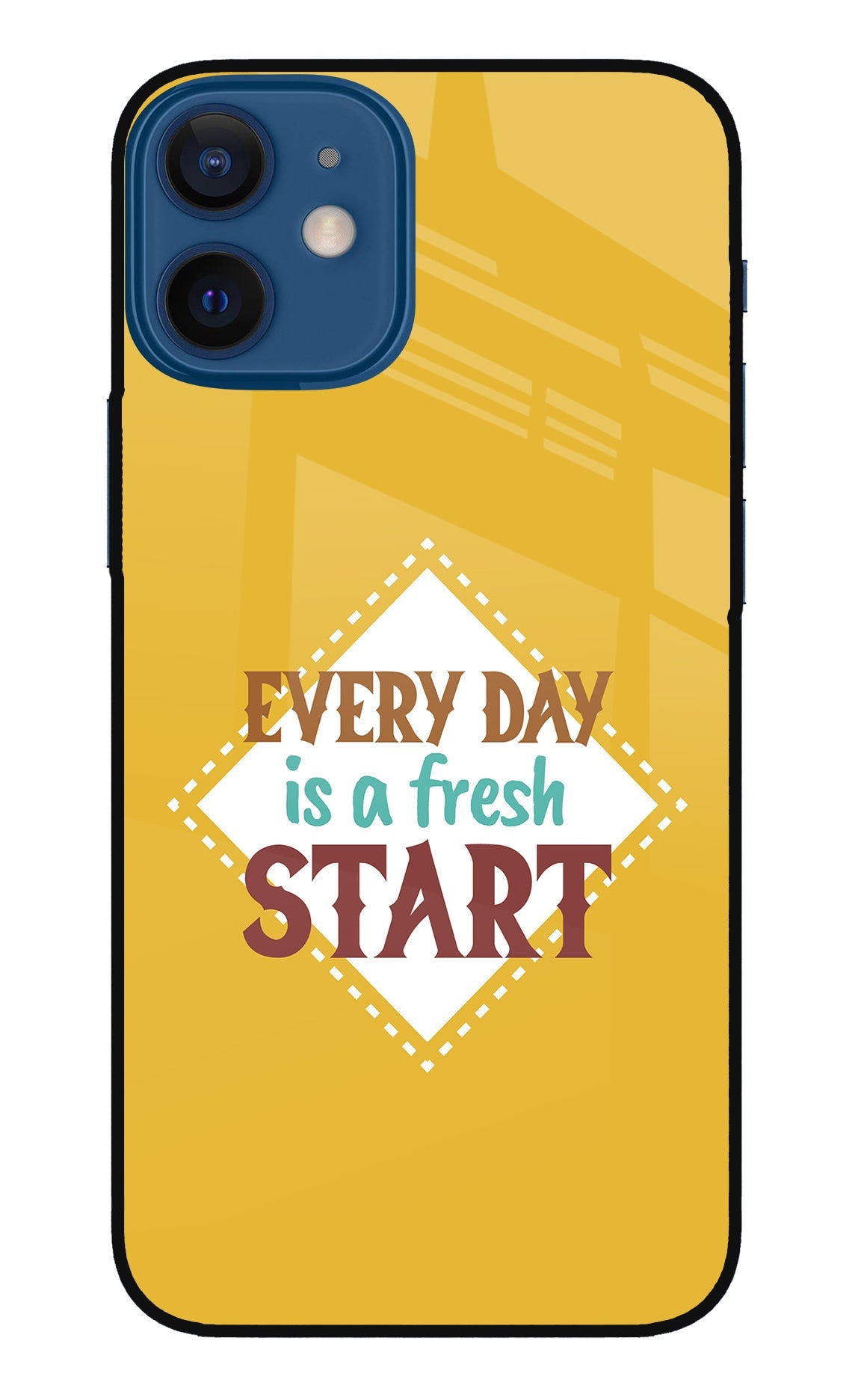 Every day is a Fresh Start iPhone 12 Mini Back Cover