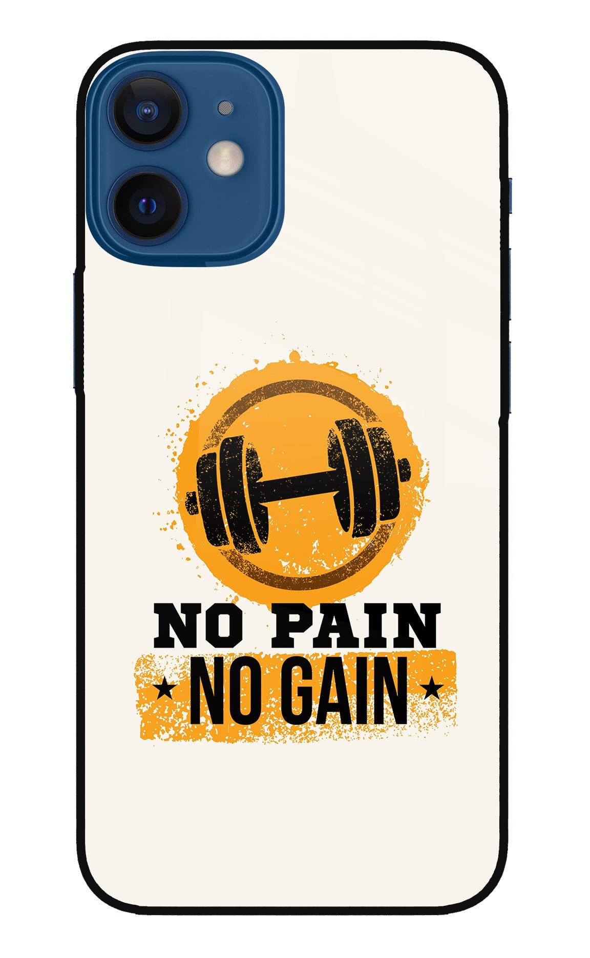 No Pain No Gain iPhone 12 Mini Back Cover