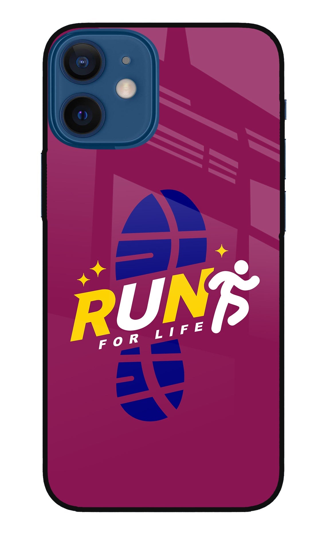 Run for Life iPhone 12 Mini Back Cover