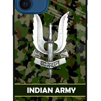 Balidan Indian Logo iPhone 12 Mini Glass Case