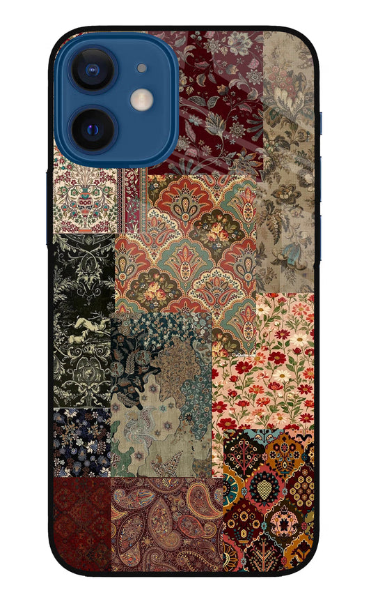 Desi Print iPhone 12 Mini Glass Case