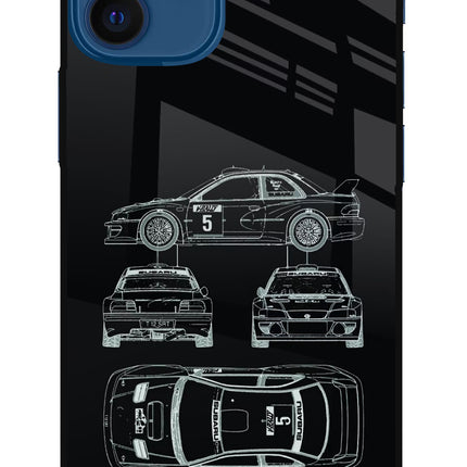 WRC'99 iPhone 12 Mini Glass Case