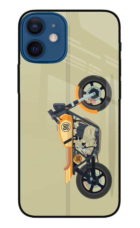 Vertical Speedster iPhone 12 Mini Glass Case