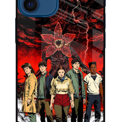 Ordinary Things Characters iPhone 12 Mini Glass Case