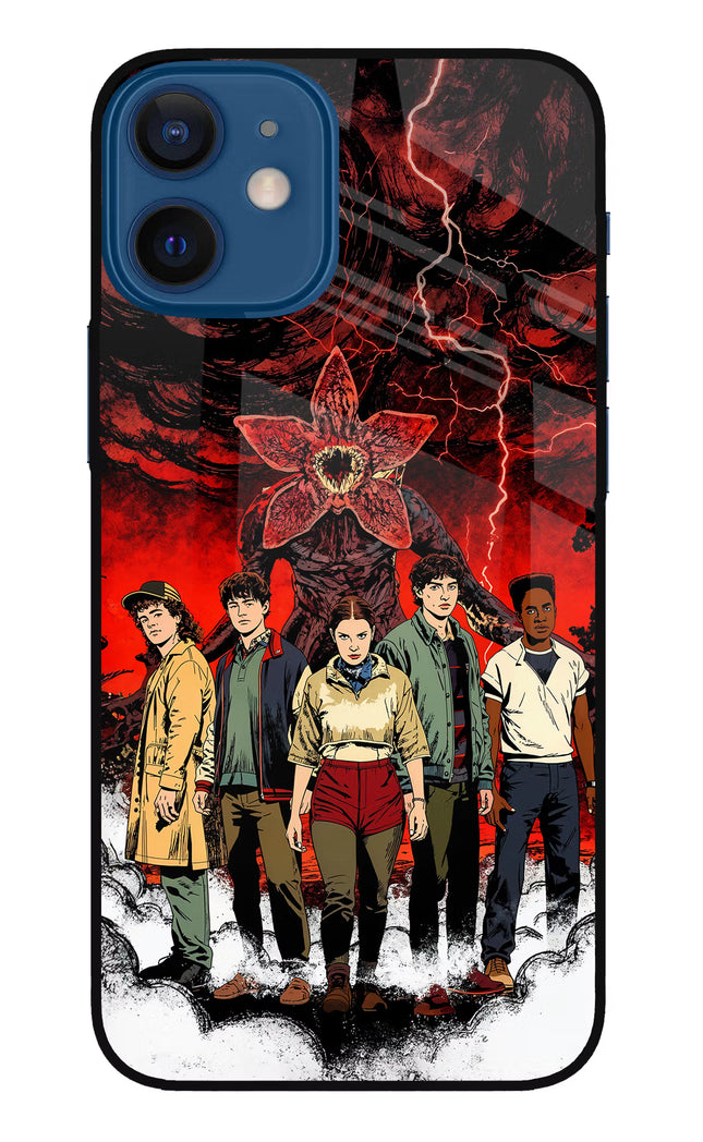 Ordinary Things Characters iPhone 12 Mini Glass Case