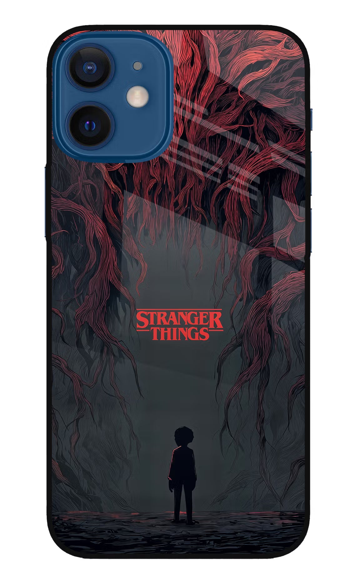Ordinary Things Dark Side iPhone 12 Mini Glass Case Back Cover by Casekaro