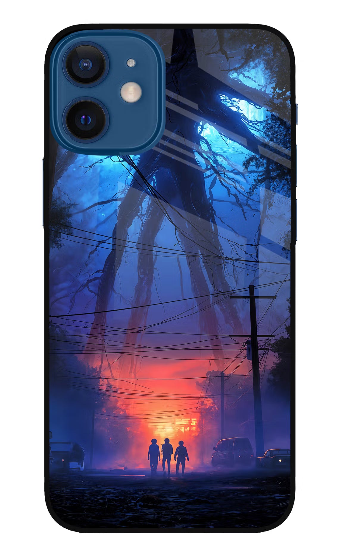 Ordinary Things Shadow iPhone 12 Mini Glass Case Back Cover by Casekaro