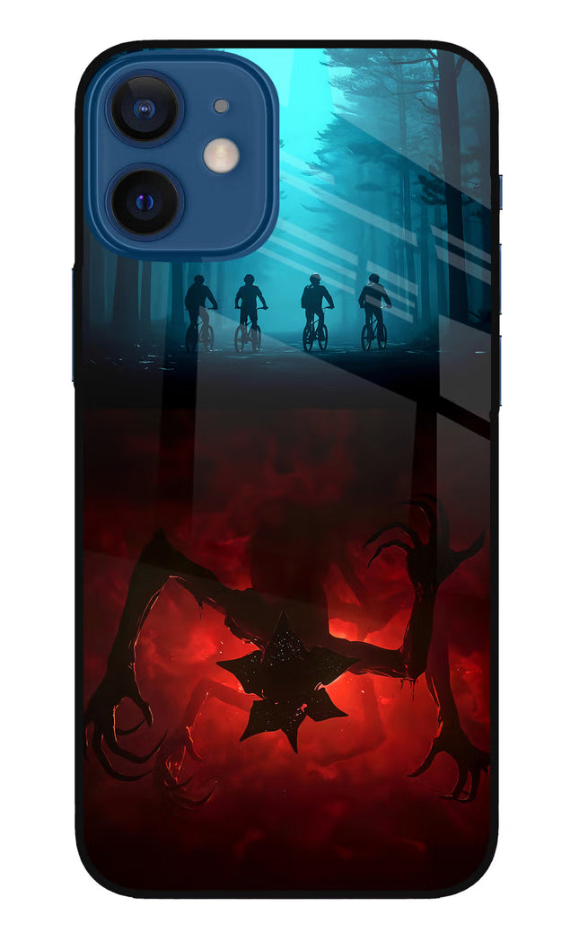 Ordinary Things Downside Up iPhone 12 Mini Glass Case