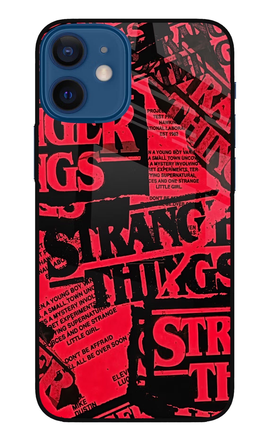 Ordinary Things iPhone 12 Mini Glass Case Back Cover by Casekaro
