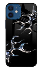 Chrome Tribal iPhone 12 Mini Glass Case