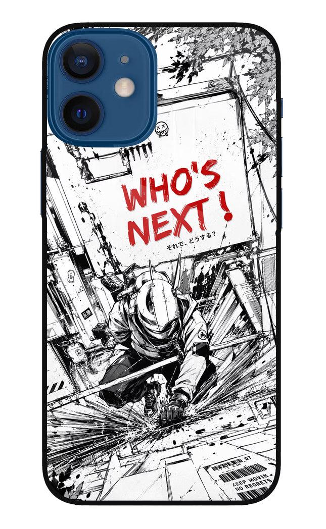 Who's Next iPhone 12 Mini Glass Case