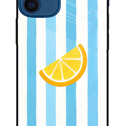 Summer Lemon iPhone 12 Mini Glass Case