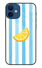 Summer Lemon iPhone 12 Mini Glass Case
