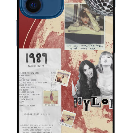 Taylor Swift iPhone 12 Mini Glass Case