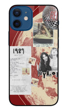 Taylor Swift iPhone 12 Mini Glass Case