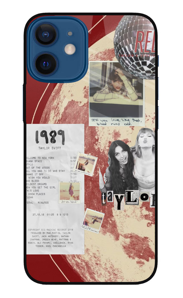 Taylor Swift iPhone 12 Mini Glass Case