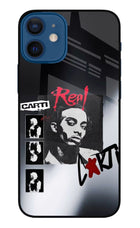 Playboi Carti iPhone 12 Mini Glass Case