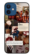Zodiac Aries iPhone 12 Mini Glass Case