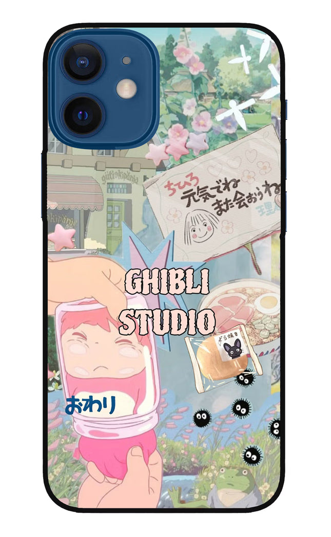 Studio Ghibli iPhone 12 Mini Glass Case