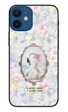 Pretty Mind Pretty Soul iPhone 12 Mini Glass Case