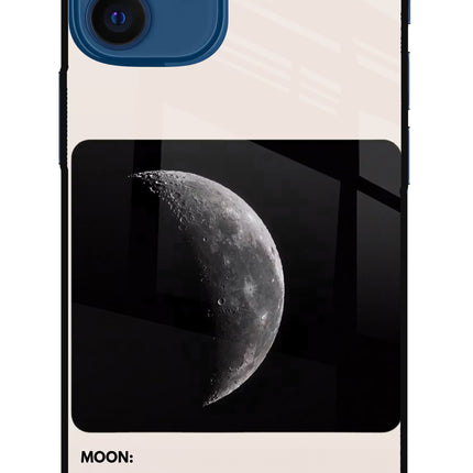 Moon Phase iPhone 12 Mini Glass Case