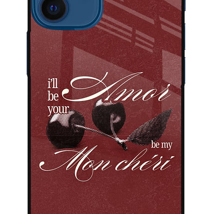 Velvet Cherry iPhone 12 Mini Glass Case