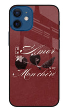 Velvet Cherry iPhone 12 Mini Glass Case