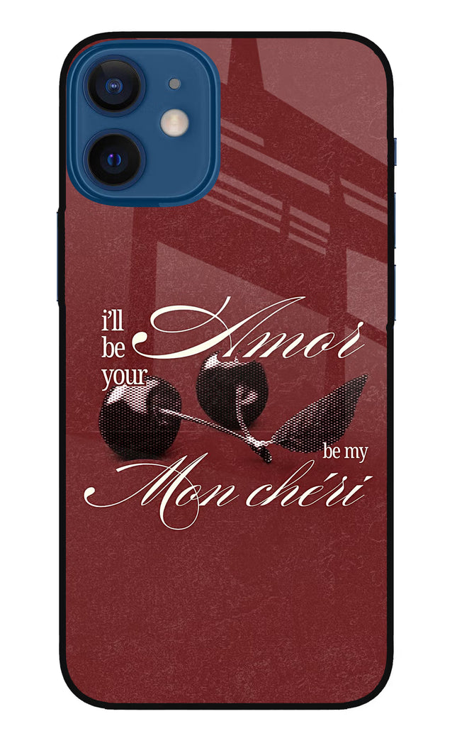 Velvet Cherry iPhone 12 Mini Glass Case