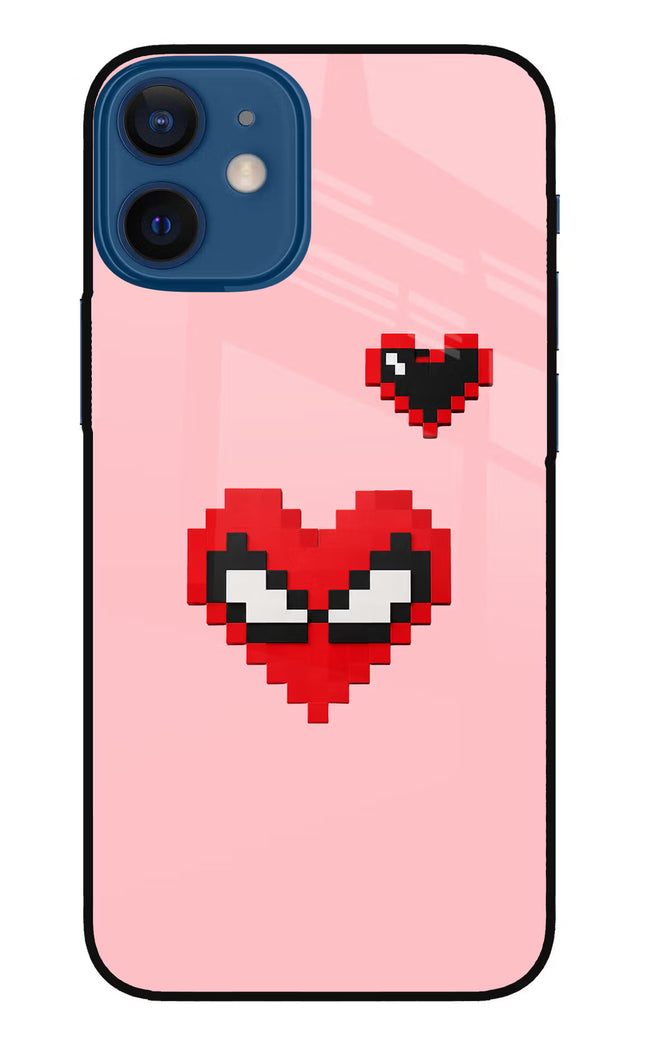 Gwen Heart iPhone 12 Mini Glass Case