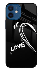 Love Line iPhone 12 Mini Glass Case