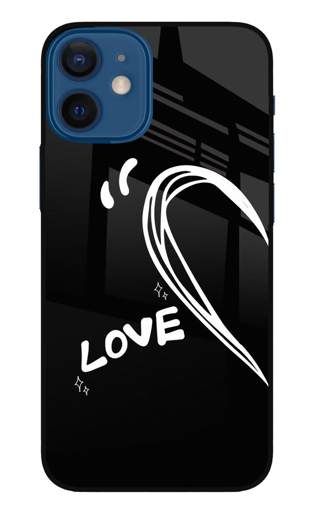 Love Line iPhone 12 Mini Glass Case