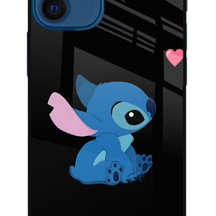 Stitch Crush iPhone 12 Mini Glass Case