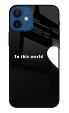 This World iPhone 12 Mini Glass Case