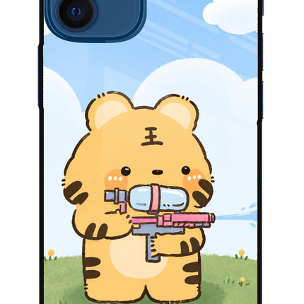 Tiger Treat iPhone 12 Mini Glass Case