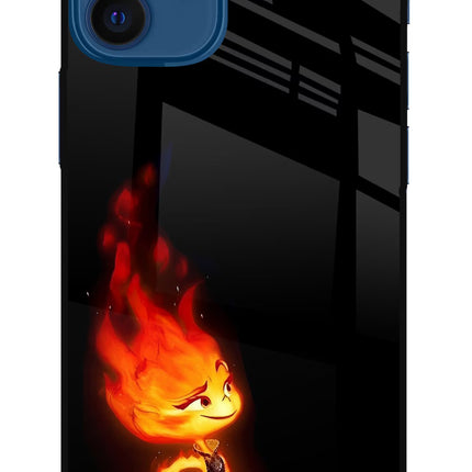 Ember Flame iPhone 12 Mini Glass Case