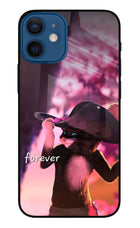 Forever Cat iPhone 12 Mini Glass Case