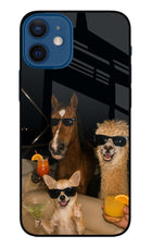 Party Squad iPhone 12 Mini Glass Case