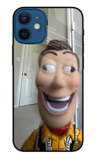 Side Eye Woody iPhone 12 Mini Glass Case