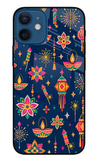 Festive Pop iPhone 12 Mini Glass Case