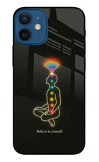 Believe in yourself iPhone 12 Mini Glass Case